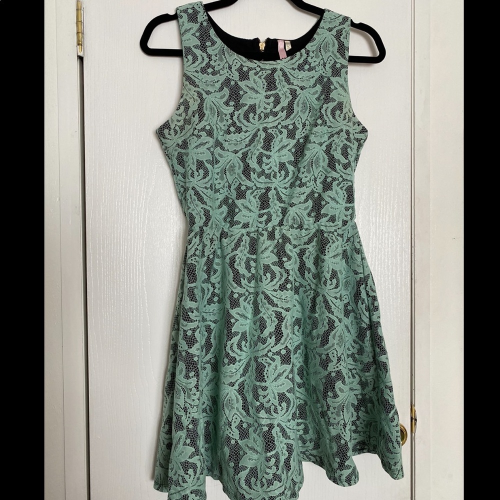 Teal Tea Dress